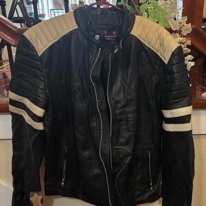 Element Black and Cream Bomber Jacket